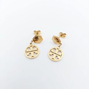 Tory Burch Tory’s Touch GoldDrop Earrings